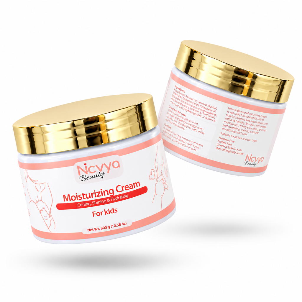Crème hydratante. Bouclante, brillante et hydratante