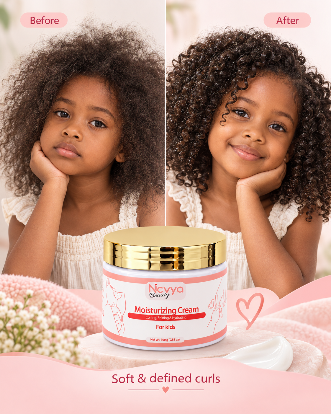 Moisturizing Cream. Curling ,Shining & Hydrating