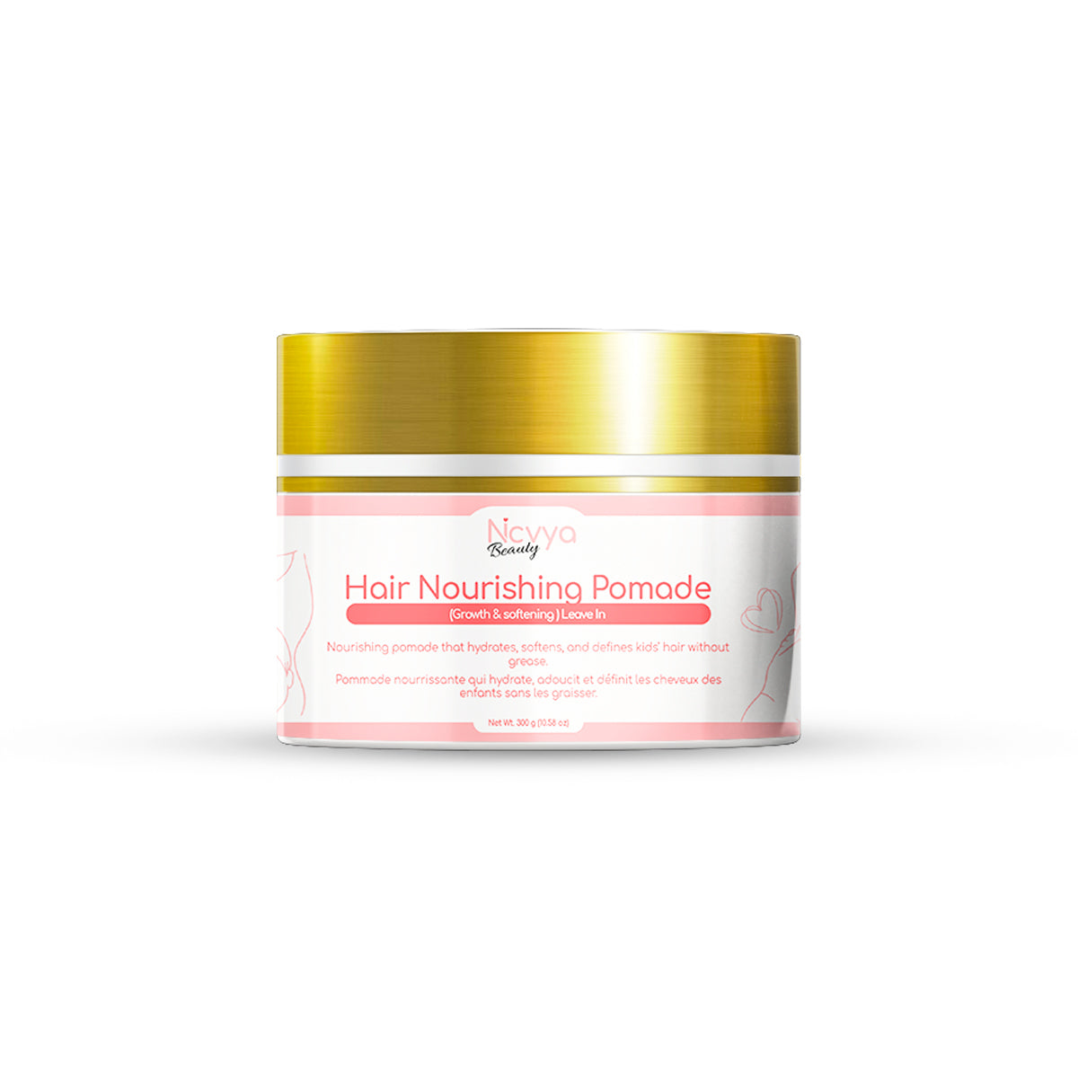 Hair Nourishing Pomade (Growth & softening ) Leave In